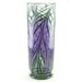 Hand Blown Art Glass Vase - Hyacinth Purple and Lavender