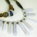 Native American Necklace Vintage Silver Stone Authentic