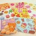 Kawaii Cute Handmade Stationery Mini Cards Set