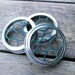 Mason Jar Frog Lid for Floral Arrangements - Set of Two