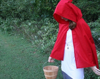 Red Riding Hood Cape