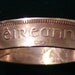 Bronze Coin Ring 1928 Ireland 1/2 Pingin - Size 9 1/2 and Double Sided