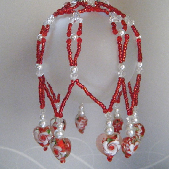 items similar to christmas ornament beaded ornament cover items similar to christmas ornament beaded ornament cover