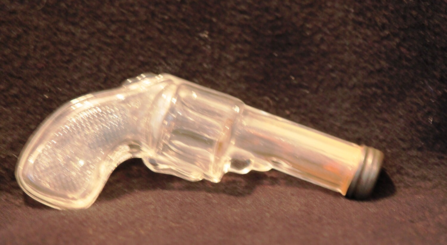 Vintage Glass gun Candy Container by SmartDogArt on Etsy