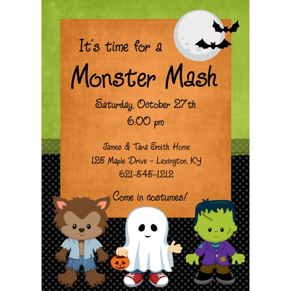 Personalized Halloween Party Invitations 8