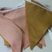 Bridal Shower Banner Set in Gold and Peach/Pink