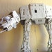 Vintage Star Wars At-At Imperial Walker Big Toy Makes Noises