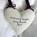 Emily Bronte's Wuthering Heights -Hanging Heart