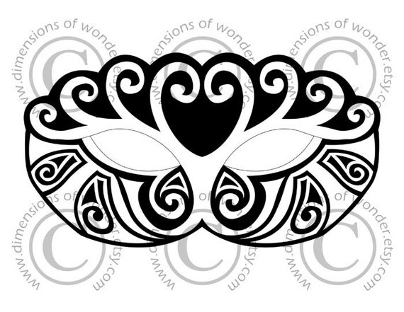 Items similar to Printable Masks. Party masks, Carnival mask, tribal ...