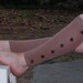 Leg Warmers - Teens and pre-teens - Knit Leg Warmers - Boot Socks with wood buttons - preteens great gift for the Holidays - TAN