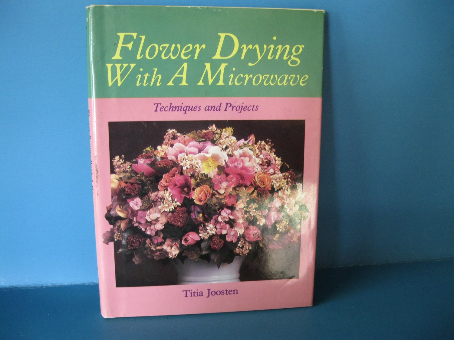 Flower Drying With a Microwave Hardback Book Diy How to ...