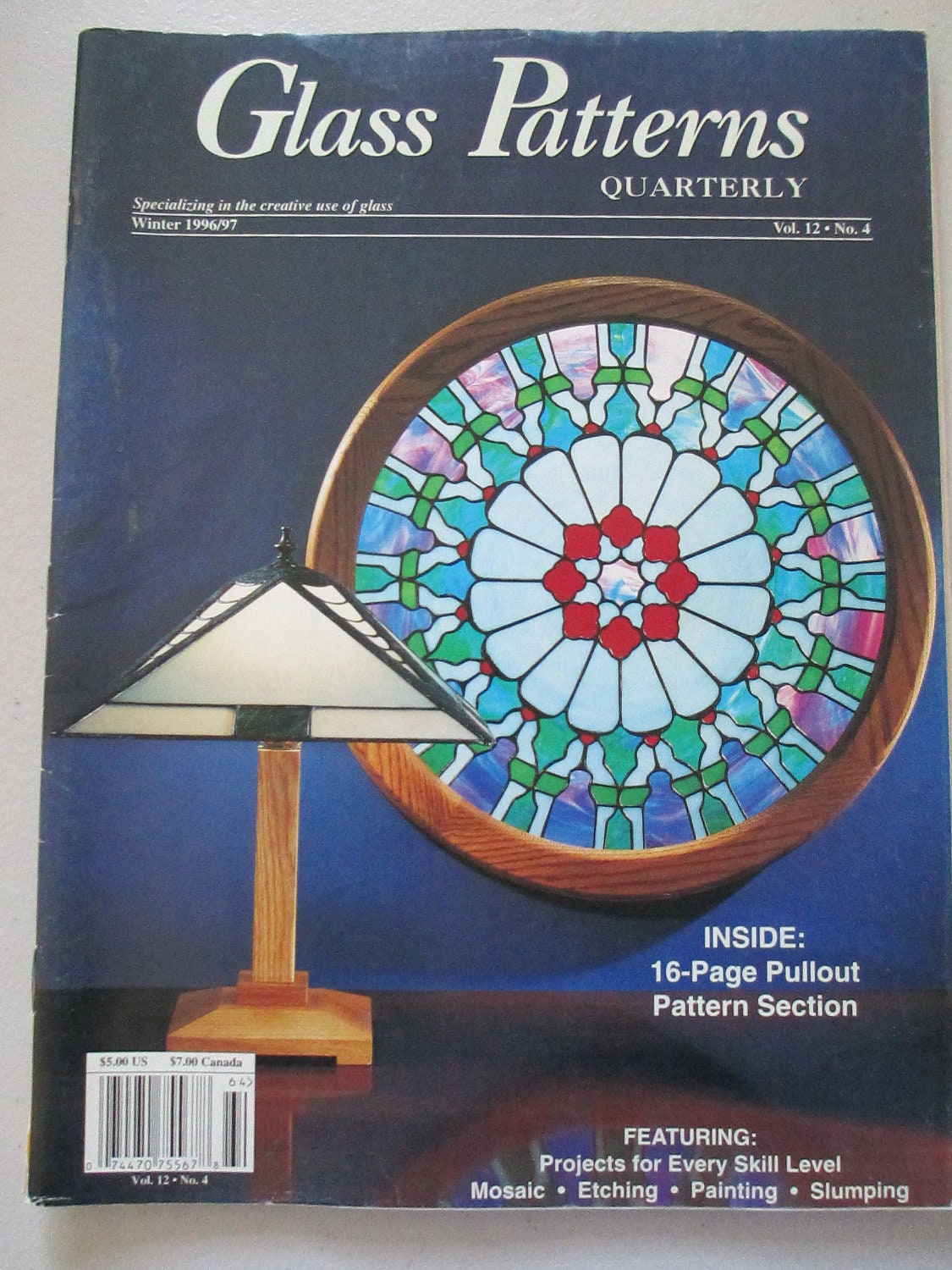 Glass Patterns Quarterly magazine back issue