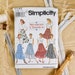 Misses Size 6, 8, 10, Tiered Ruffled Western Skirt, Simplicity (8193) Vintage 1990s Sewing Pattern