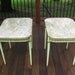 Set of two Vintage French Marble tables with decorative mounts
