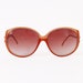 Roberta di Camerino 80s sunglasses tan and cream