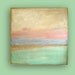 Huge Original Acrylic Abstract Painting Titled: LAGOON 48x48x1.5" by Ora Birenbaum