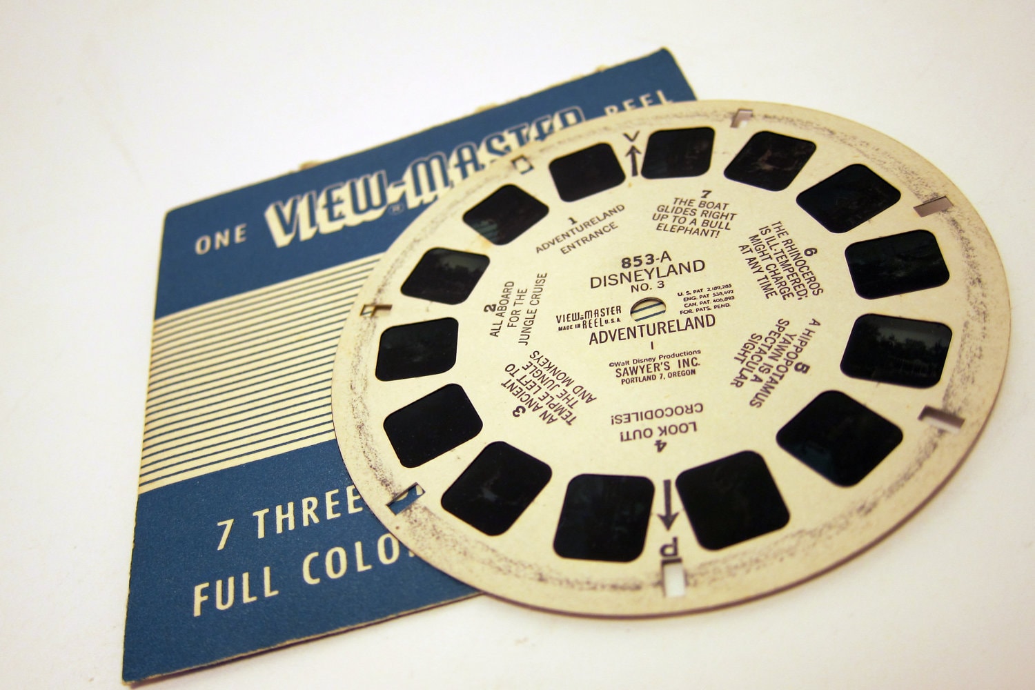 viewmaster reels disneyland