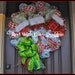 Lighted Christmas Wreath, Deco Mesh Wreath, Wreath, Lighted Wreath, Christmas, Christmas Decor, Christmas Decoration, Har, Hat Wreath, RAZ