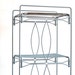 Mid Century Gray Metal Stand
