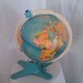 Vintage Illuminated Globe