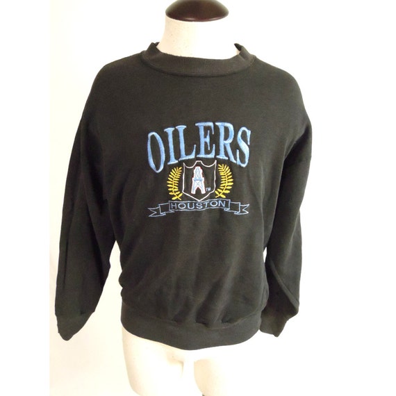 Vintage Houston Oilers Embroidered Sweatshirt by UptownHandyRanch