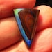 13.1ct Blue Stripe Gem Koroit Boulder Opal cabochon