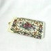 1960s Needlepoint Floral Eyeglass Case / Coin Purse