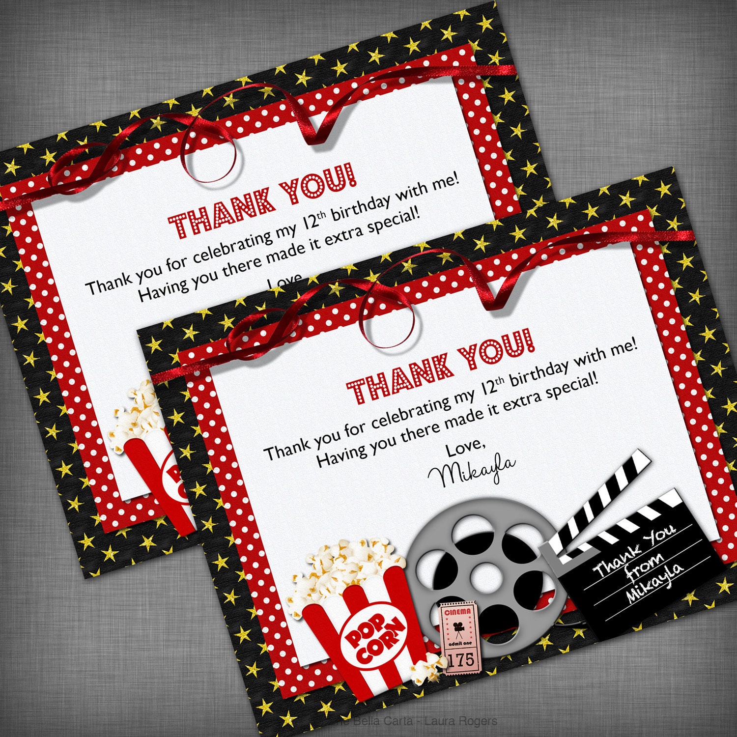 movie-theme-thank-you-card