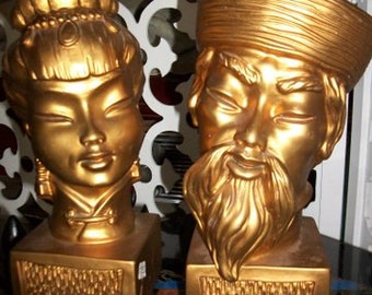Oriental Figurines by Universal Statuary Corp 1960