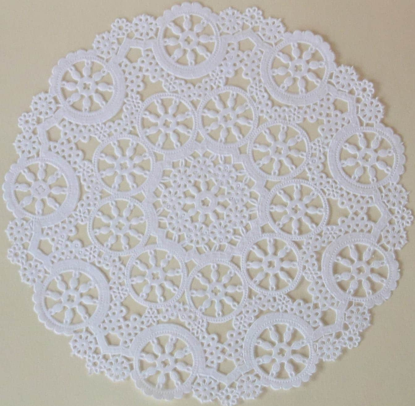 10 White Paper Doilies Medallion Lace By Homedesignsbygloria