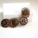 Handmade Steampunk Hair Clips, Womens Hair Accessory, OOAK