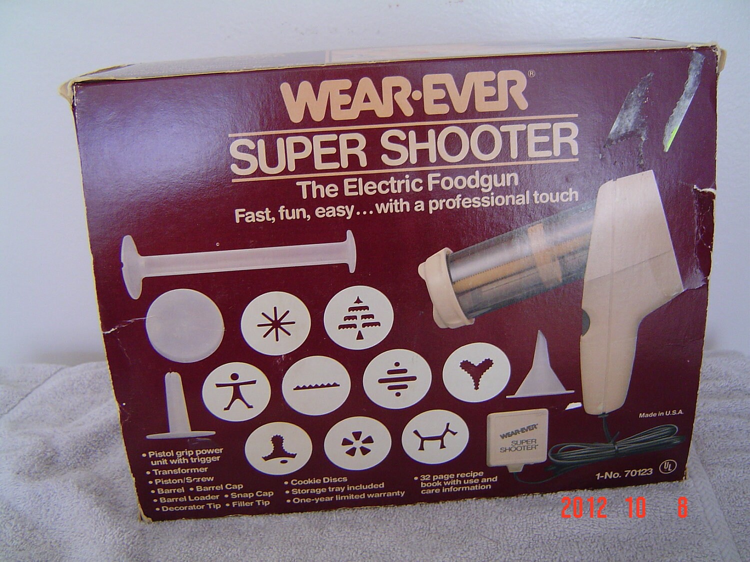 WearEver Super Shooter Electric Cookie Press