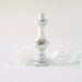 French Country White Shabby Chic Wooden Distressed Candle Stick Holder Beach Cottage Paris French Country Farmhouse Home Decor