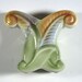 3 Ceramic Planters/Vase Leaf Motifs 40s/50s Lovely. Reserved for Rebecca.