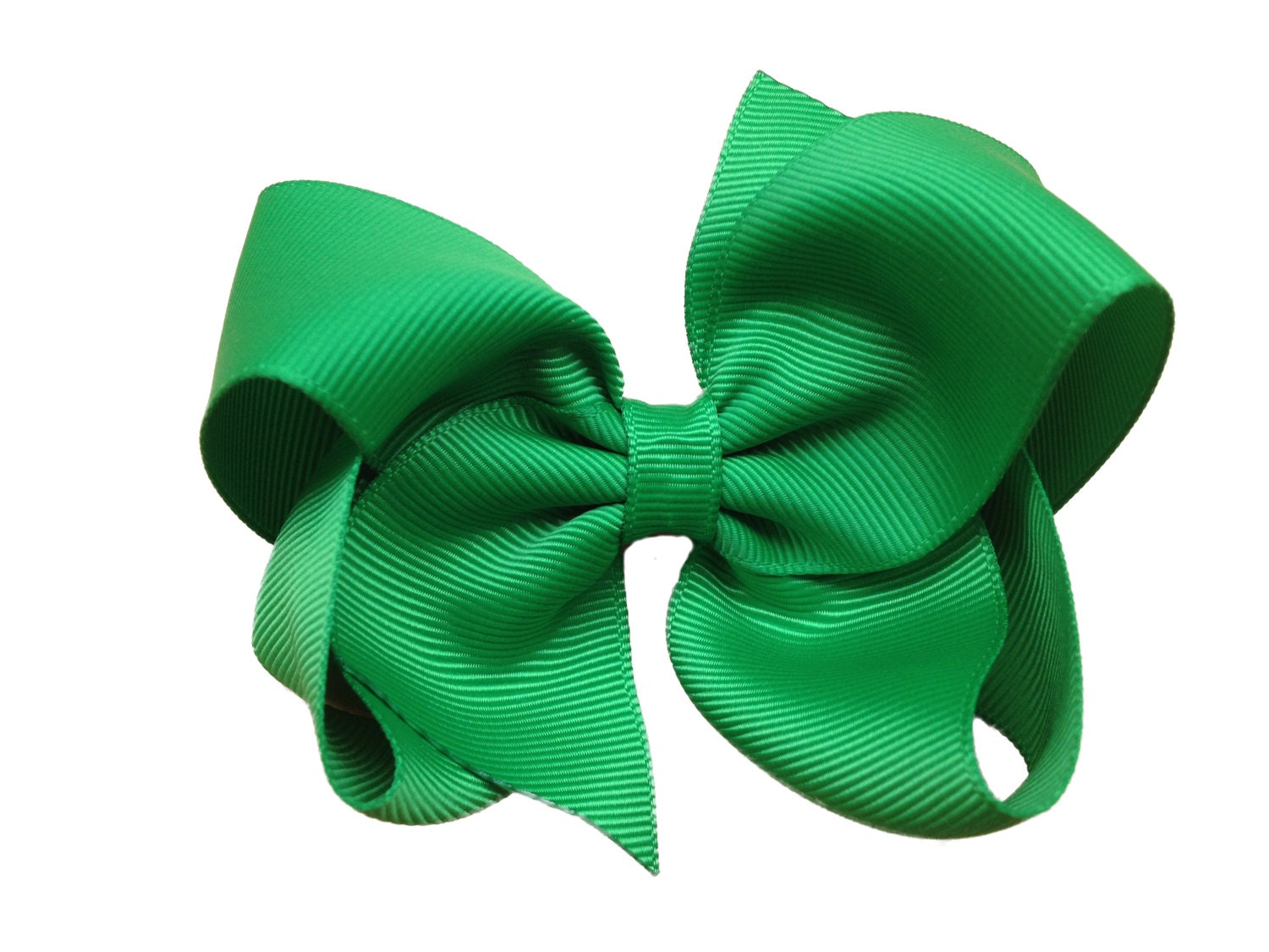 4 inch green boutique bow green hair bow 4 inch bows