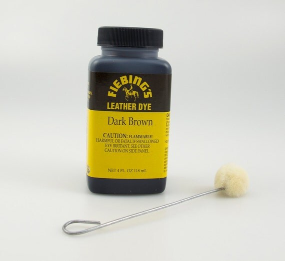 Dark Brown Fiebings Leather Dye 4oz34210003
