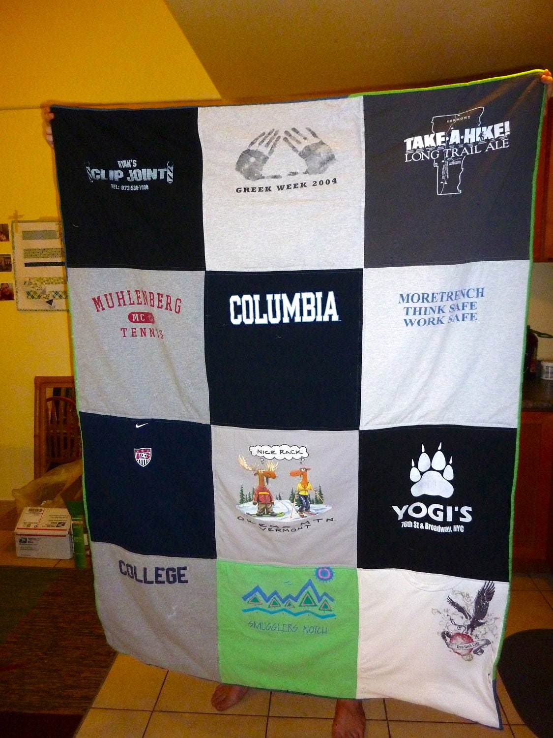 memory quilts from shirts