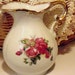 Vintage Porcelain Pitcher Cottage Chic