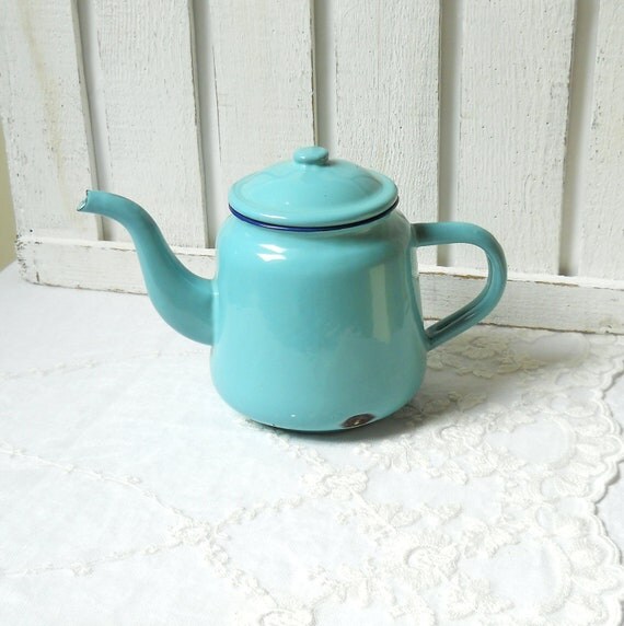 vintage enamel teapot vintage enamel enamel kitchenware