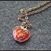 Vintage Yummy Sarah Coventry Strawberry Necklace