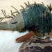 RESERVED for JO Antique Primitaive Victor Animal Trap Mallard Drake Decoy