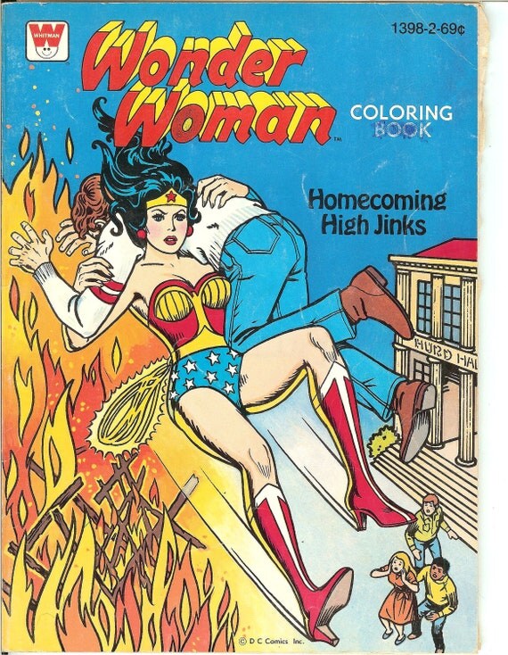 wonder woman vintage comic