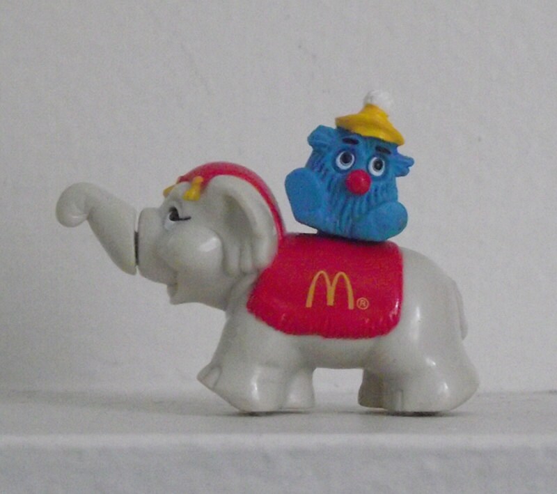 mcdonald's elephant toy
