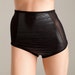 La Roxx High-Waist Burlesque shorts in Black with sheer sides