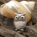 2 pcs Findings-supplies- jewelry -Tibetian silver - charm -owl - necklace- bracelets -earrings
