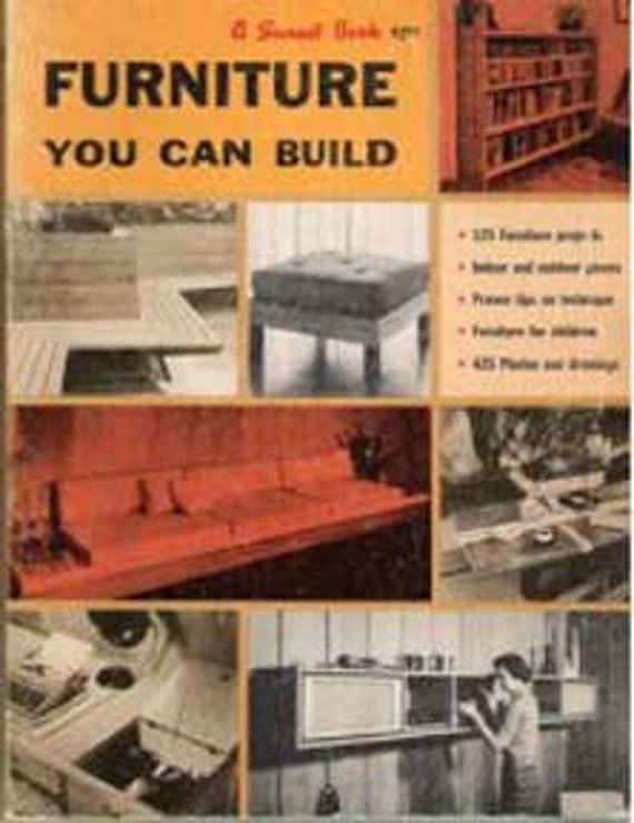 1960s MID CENTURY MODERN Furniture You Can Build design plans