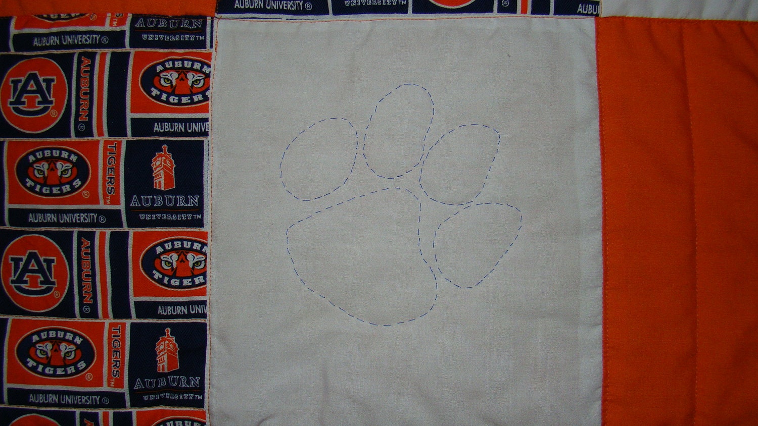 Auburn University Handmade Quilt