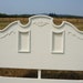 Stunning Queen or full headboard / Shabby Drexel headboard / French chic inspired