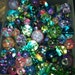 Destash Splatter Bubble Beads