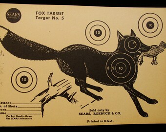 Vintage Fox Target no. 5 by Sears